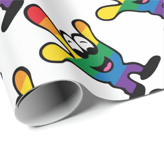 ILYrainbowFinal Cadeaupapier (Rol Hoek)