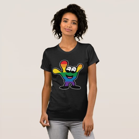 ILYrainbowFinal T-shirt (Voorkant volledig)
