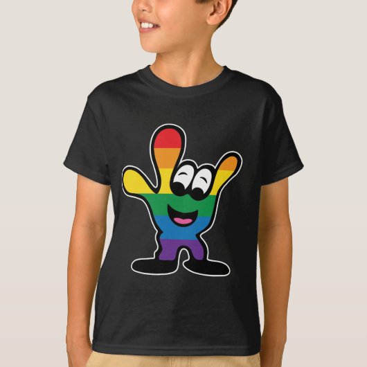 ILYrainbowFinal T-shirt (Voorkant)
