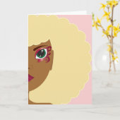 I'Lythia (Pink) Note Kaart (Gele Bloem)