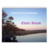 IM000977, Edisto Island, South Carolina Landscapes Kalender (Hoes)