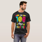 I'm 100 Days Smarter Student 100th School Day Chal T-shirt (Voorkant volledig)