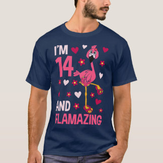 Im 14 en Flamazing Flamingo T-shirt