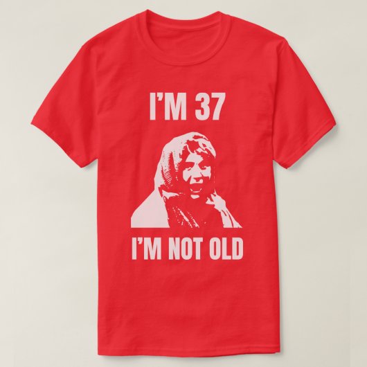 IM 37 IM niet oud T-shirt (Design voorkant)