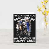 Im 97% Sure You Dont Like Me  Kaart (Gele Bloem)