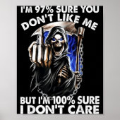 Im 97% Sure You Dont Like Me  Poster (Voorkant)