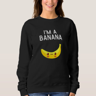 Im A Banana Costume Lazy Banana Costume Trui