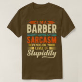 Im A Barber 1 T-shirt (Design voorkant)