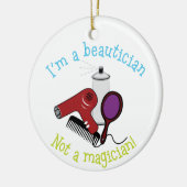 Im A Beautician Keramisch Ornament (Links)