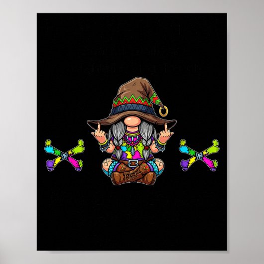 I'm A Beautiful Intelligent Thoughtful Caring Hone Poster (Voorkant)