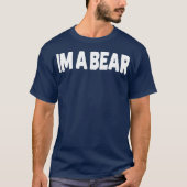 Im A Beer Gay Beer Shirt Donker (Voorkant)