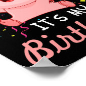 I'm A Big Deal It's My Birthday Birthday with Pig Poster (Hoek)