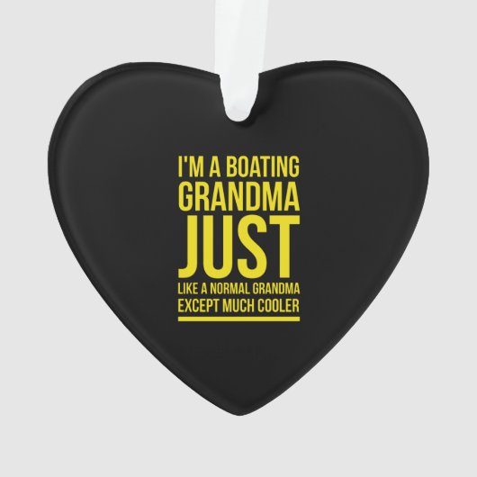 I'm a boating grandpa just like a standard grandma ornament (achterkant)