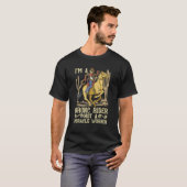 I'm A Bronc Rider Western Riding Rodeo Love Bareba T-shirt (Voorkant volledig)