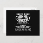 Im A Chimney Sweep Sweeper Sweep Clean Gift Briefkaart (Voorkant / Achterkant)