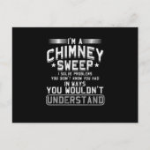 Im A Chimney Sweep Sweeper Sweep Clean Gift Briefkaart (Voorkant)