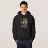 Im A Christian Under Construction Gods Not Done Me Hoodie (Voorkant volledig)
