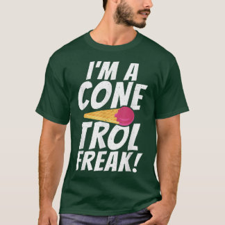 Im a Conetrol Freak grappig Ice Cream T-Shirt
