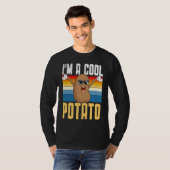 I'm A Cool Potato Foodie Potato  French Fries Pota T-shirt (Voorkant volledig)