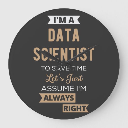 I'm A Data Scientist, To Save Time Let's Just Grote Klok (Voorkant)