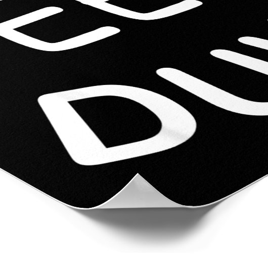 I'm A Deer Duh Christmas Costume Funny Tee  Poster (Hoek)