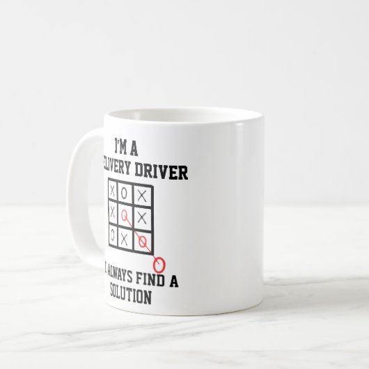 Im a Delivery Driver (Leveringsdriver) vind ik alt Koffiemok (Voorkant links)