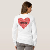 I'm a diva and a drama queen t-shirt (Achterkant volledig)