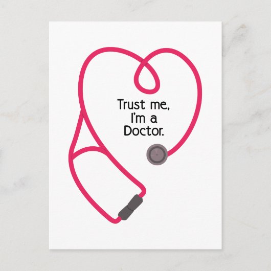 Im A Doctor Briefkaart (Voorkant)