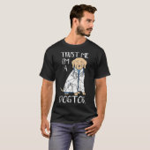 Im A Dogtor Meme Doctor Funny zegt cool T-shirt (Voorkant volledig)