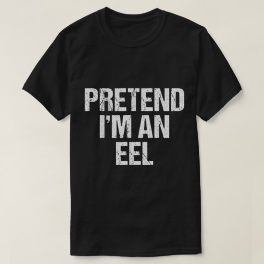 Im a Eel Costume Gift Idee voor T-shirt (Design voorkant)