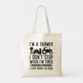 I'm A Farmer Tote Bag (Achterkant)