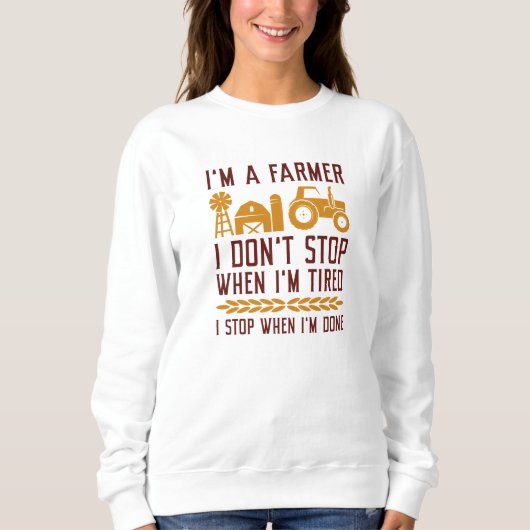 I'm A Farmer Trui (Voorkant)