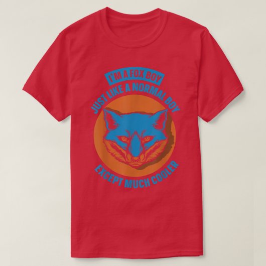 Im a fox boy T-Shirt (Design voorkant)