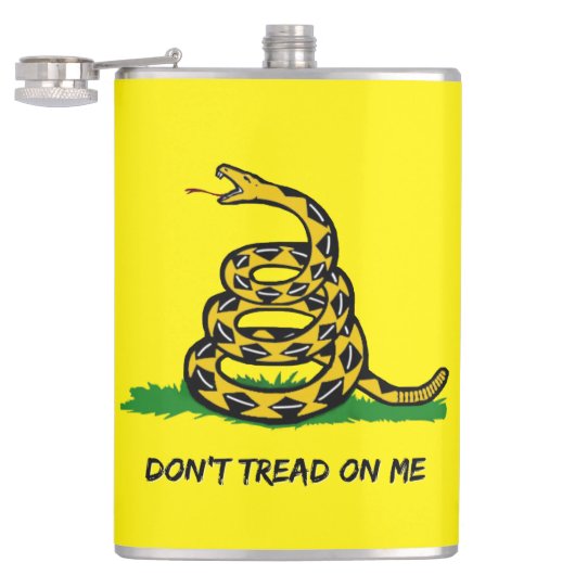 I'm a free man.Don't touch my whisky Heupfles (Geopend)