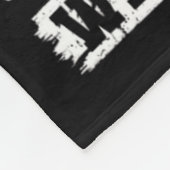 Im A Garbage Man I Dont Stop When Im Tired Garb Fleece Deken (Hoek)