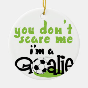 Im A Goalie Keramisch Ornament