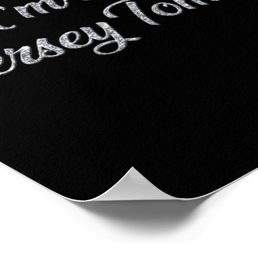 I'm A Jersey Tomato, New Jersey, Garden State, Jer Poster (Hoek)