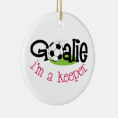 Im A Keeper Keramisch Ornament (Rechts)