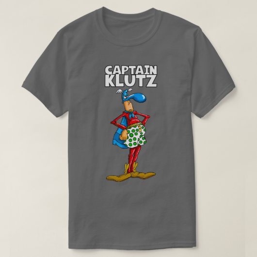Im a Klutz T-shirt (Design voorkant)