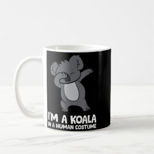 I'm A Koala In A Human Costume Funny Koala Koffiemok (Links)