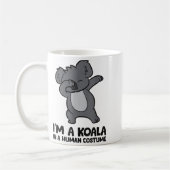 I'm A Koala In A Human Costume Funny Koala  Koffiemok (Links)