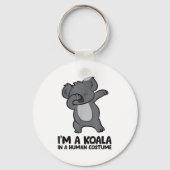 I'm A Koala In A Human Costume Funny Koala Sleutelhanger (Voorkant)