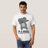 I'm A Koala In A Human Costume Funny Koala  T-shirt (Voorkant volledig)