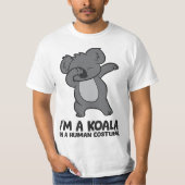I'm A Koala In A Human Costume Funny Koala  T-shirt (Voorkant)