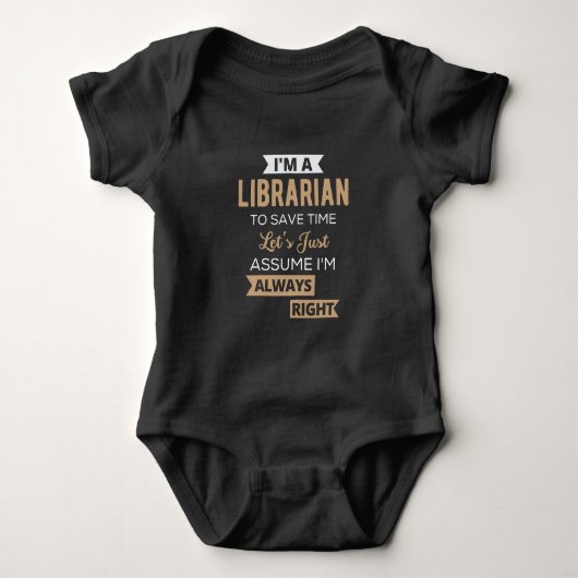 I'm A Librarian Romper (Voorkant)