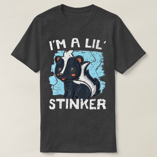 Im A Lil Stinker Wildlife Animal Skunk Whisperer T-shirt (Design voorkant)