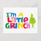 I'm a Little Grinch Colorful Graphic Briefkaart (Voorkant)