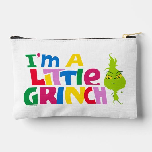 I'm a Little Grinch Colorful Graphic Etui (Achterkant)