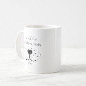 I'm a Little Husky - Schattige & Hilarisch Gezegde Koffiemok (Voorkant links)
