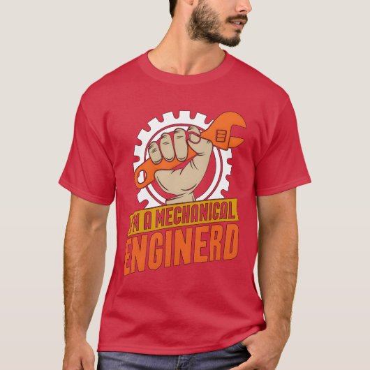 Im A Mechanical Enginerd Car Mechanic Engineer fri T-shirt (Voorkant)
